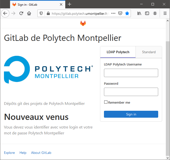 GitLab Polytech